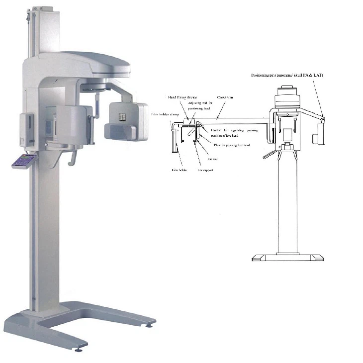 Máquina de rayos X panorámica dental